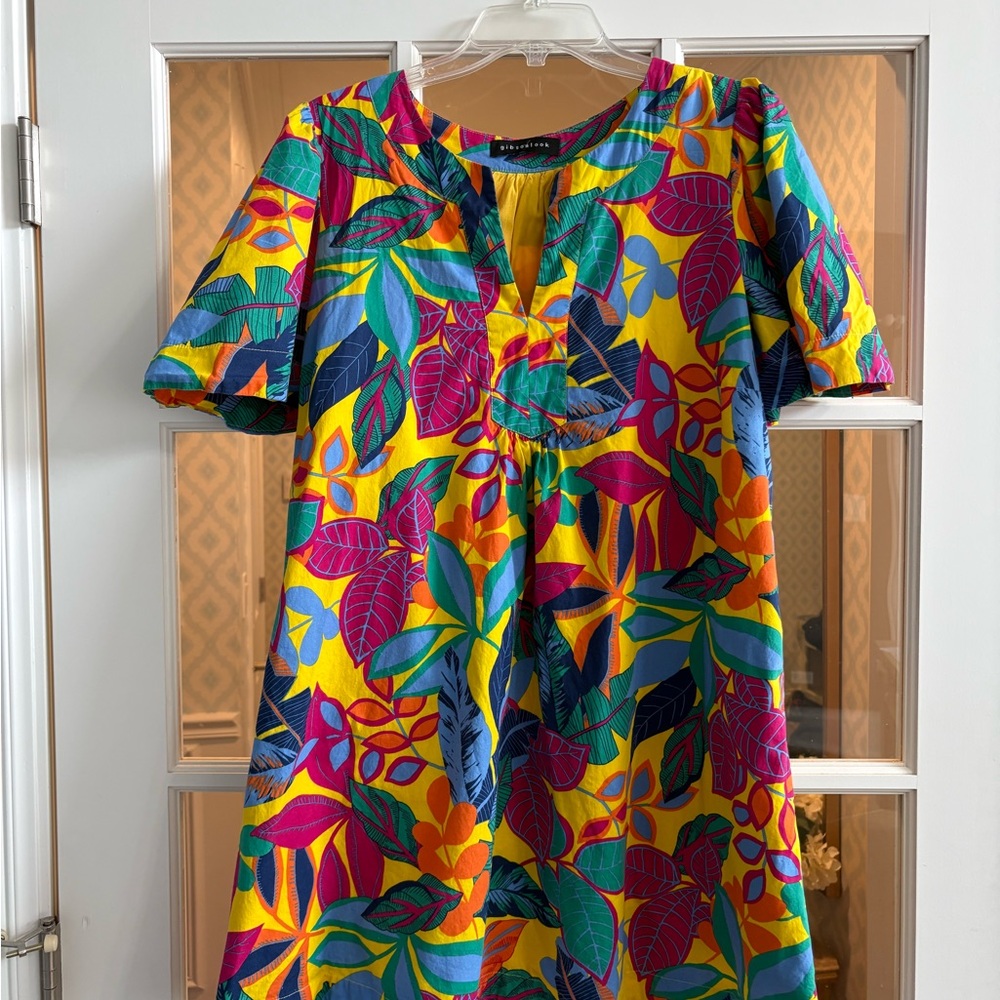 Gibson Multicolor Patterned Dress